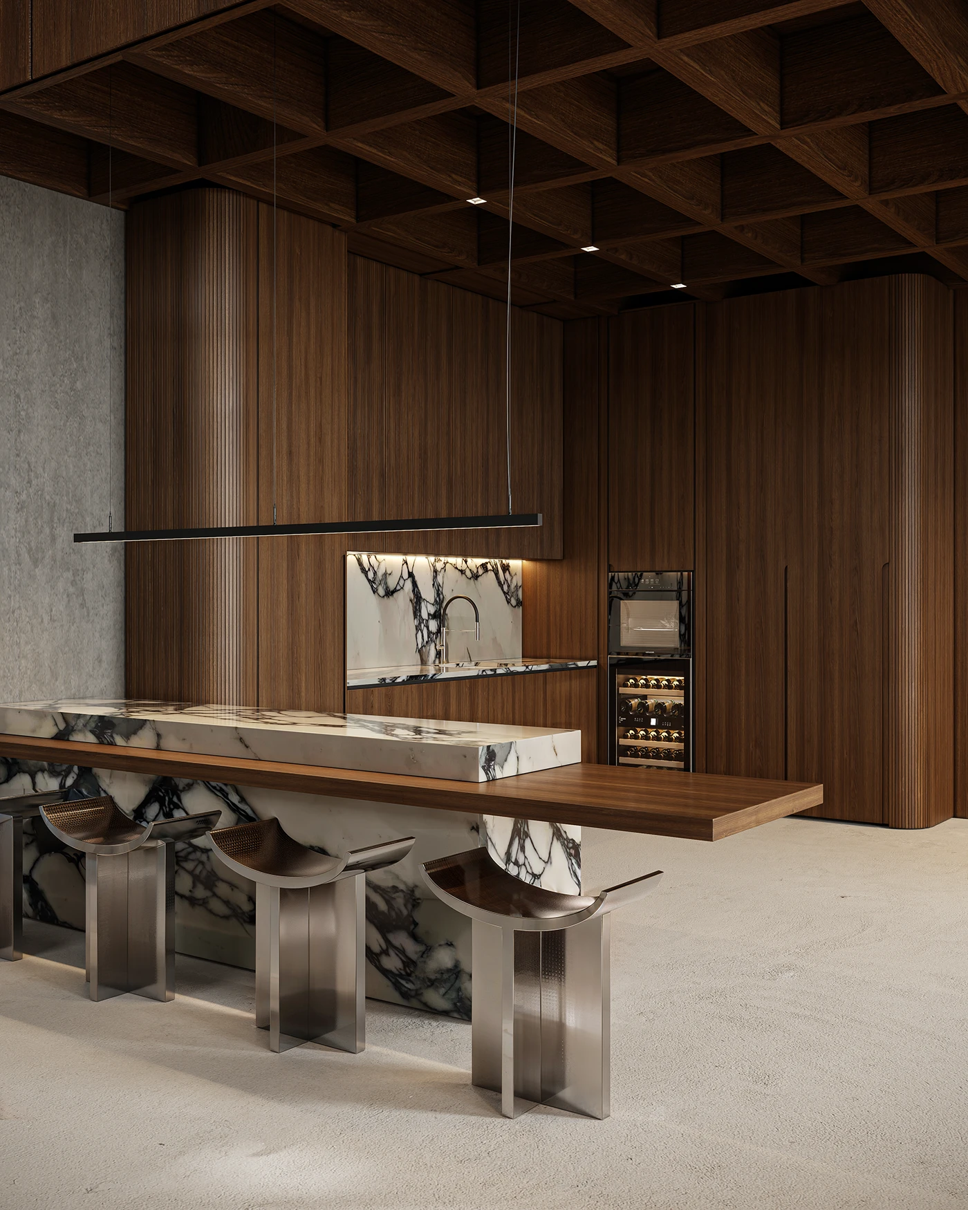 interior design  Render visualization modern Interior archviz living room architecture dining room living