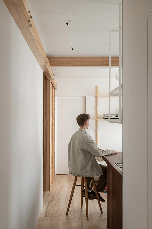 Hi atelier Ihor Havrylenko Japandi interior japandi style light interior Minimalistic interior natural materials scandinavian aesthetic scandinavian interior soft interior