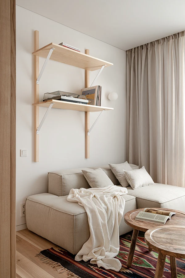 Hi atelier Ihor Havrylenko Japandi interior japandi style light interior Minimalistic interior natural materials scandinavian aesthetic scandinavian interior soft interior