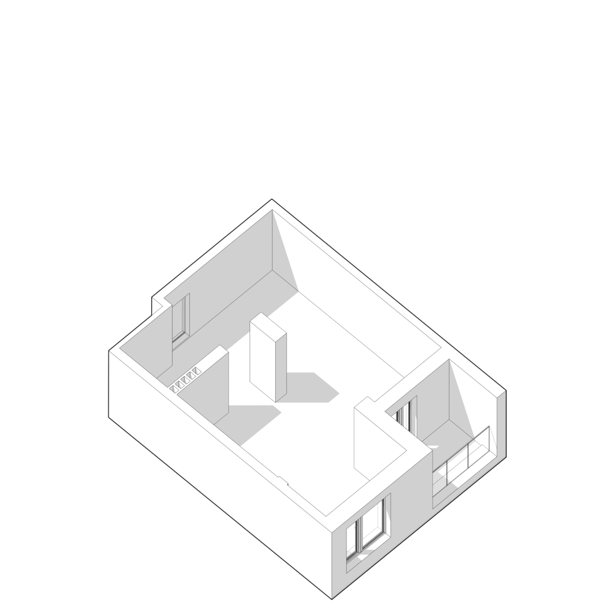 interior design  modern minimal living kitchen bedroom bathroom furniture industrial design  ukraine