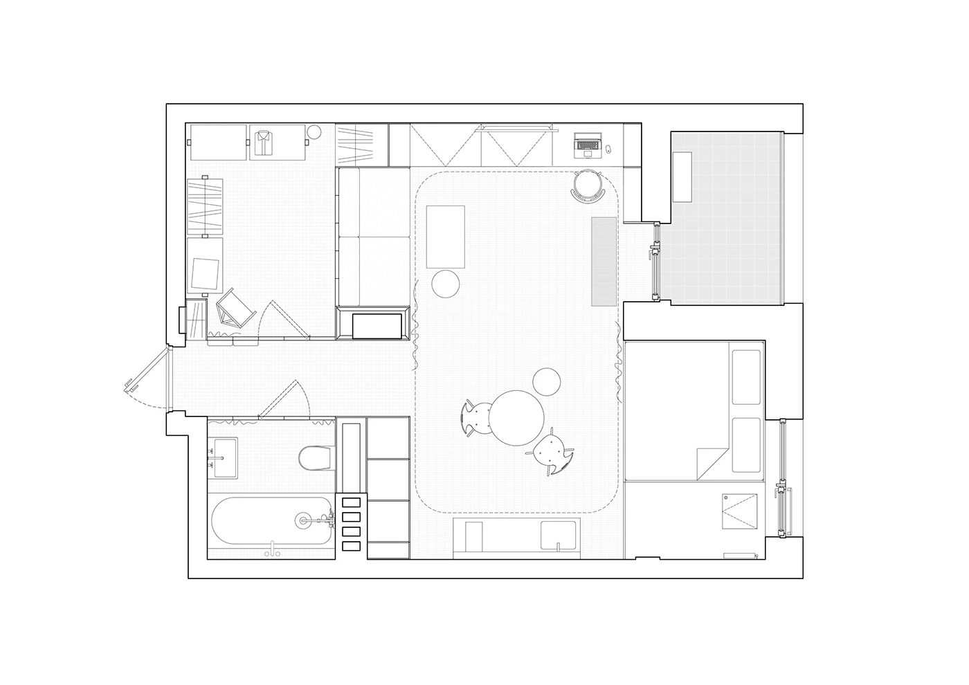 interior design  modern minimal living kitchen bedroom bathroom furniture industrial design  ukraine