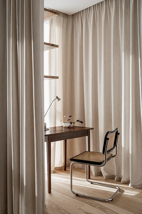 Hi atelier Ihor Havrylenko Japandi interior japandi style light interior Minimalistic interior natural materials scandinavian aesthetic scandinavian interior soft interior